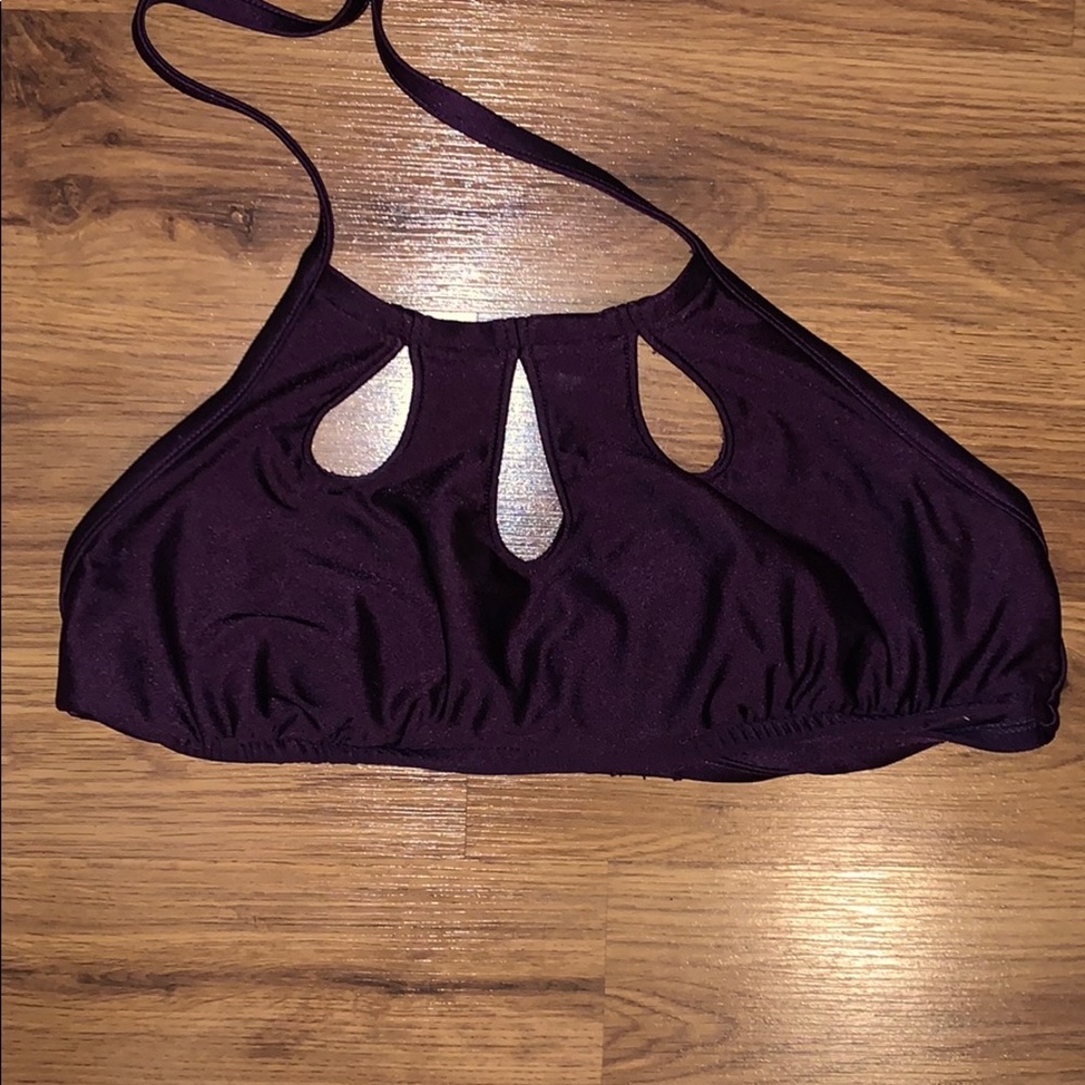 Mossimo Bikini Halter Top with Cutouts